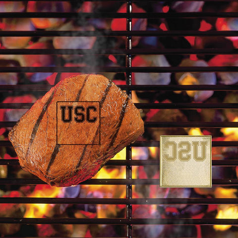 USC Trojans NCAA Fan Brands Grill Logo