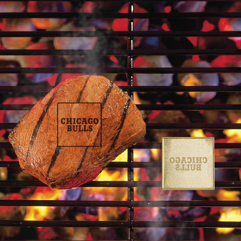 Chicago Bulls NBA Fan Brands Grill Logo