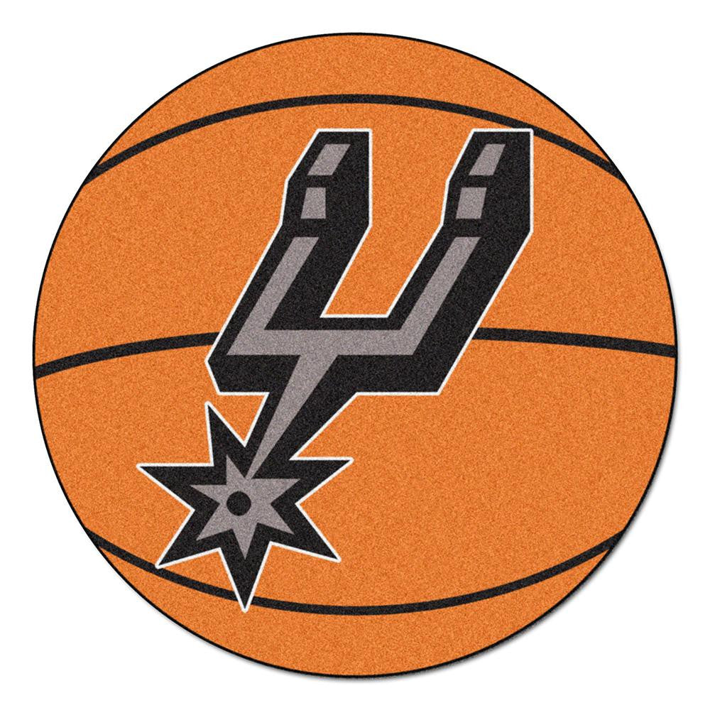 San Antonio Spurs NBA Basketball Mat (29 diameter)