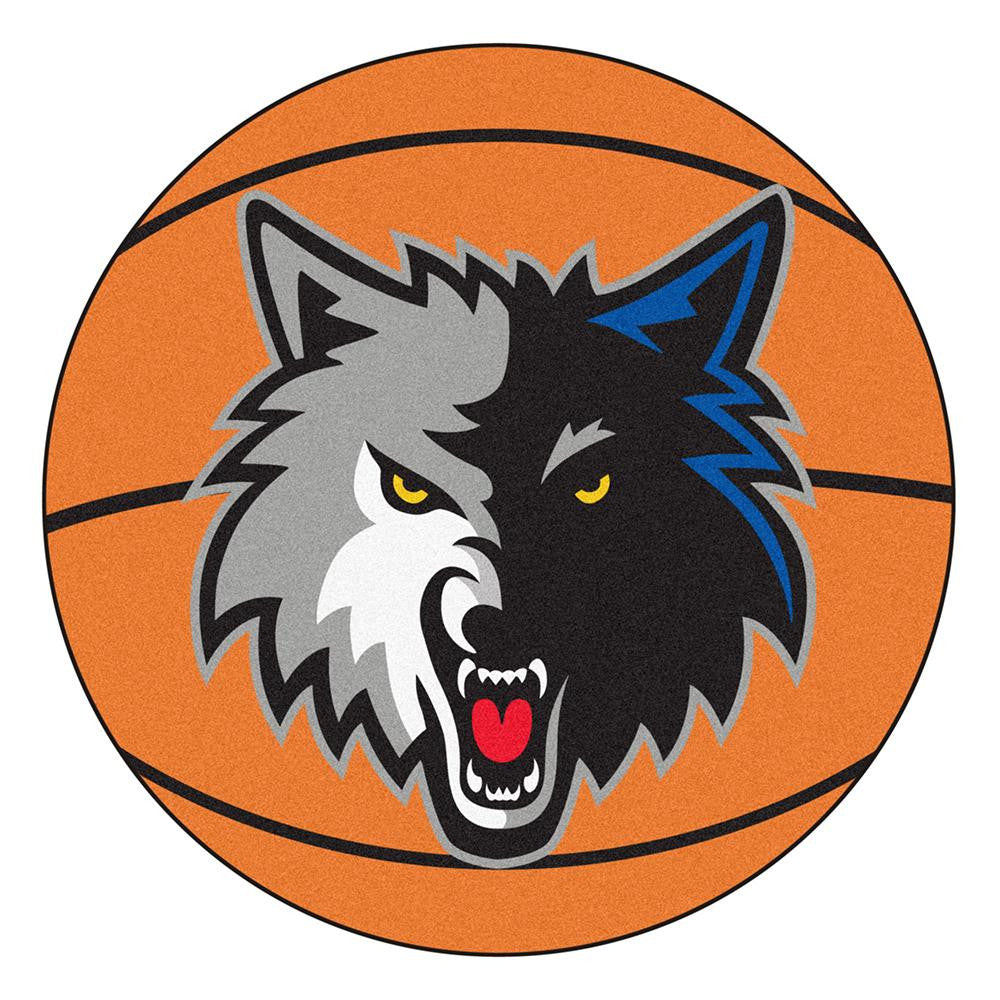 Minnesota Timberwolves NBA Basketball Mat (29 diameter)