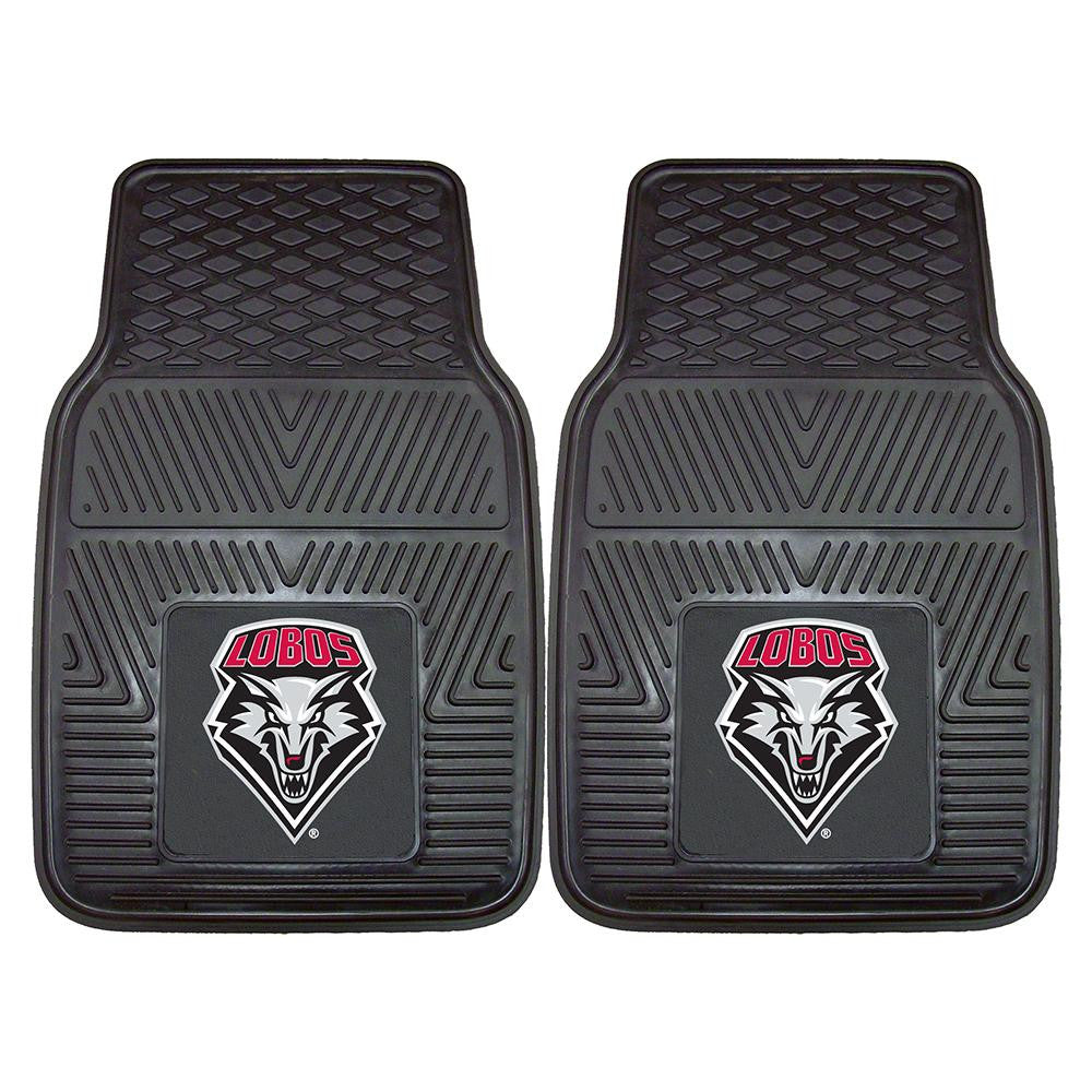 New Mexico Lobos NCAA Heavy Duty 2-Piece Vinyl Car Mats (18x27)