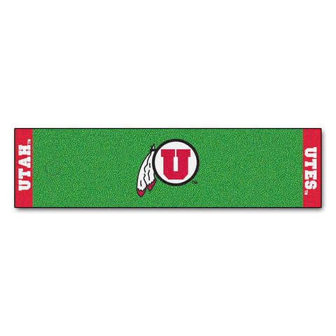 Utah Utes NCAA Putting Green Runner (18x72)
