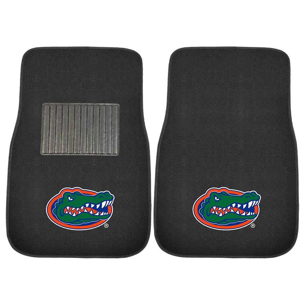 Florida Gators NCAA 2-pc Embroidered Car Mat Set