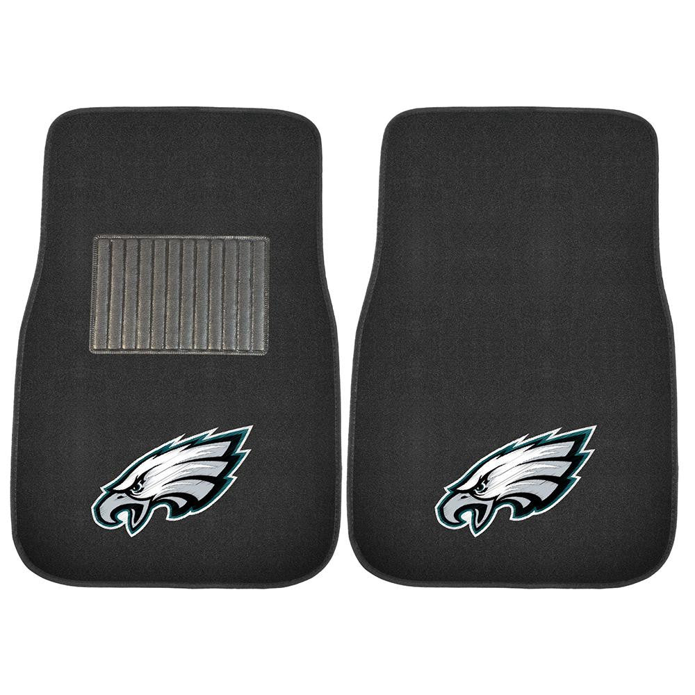 Philadelphia Eagles NFL 2-pc Embroidered Car Mat Set