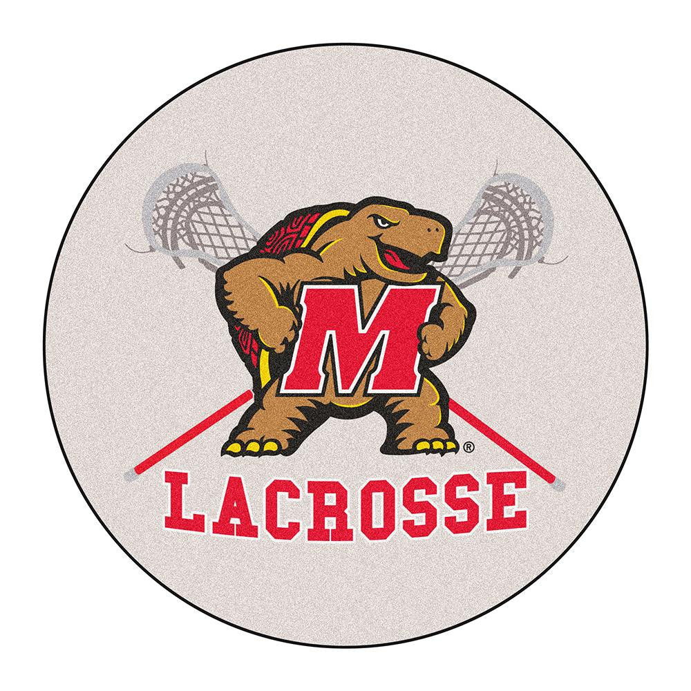 Maryland Terps NCAA Ball Round Floor Mat (29)