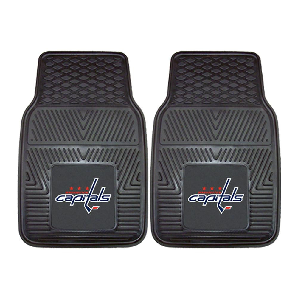 Washington Capitals NHL Heavy Duty 2-Piece Vinyl Car Mats (18x27)