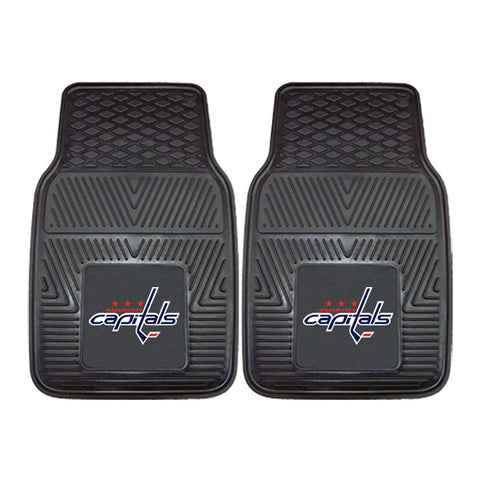 Washington Capitals NHL Heavy Duty 2-Piece Vinyl Car Mats (18x27)