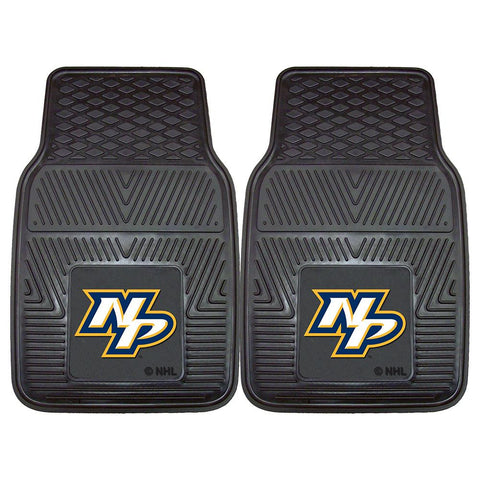 Nashville Predators NHL Heavy Duty 2-Piece Vinyl Car Mats (18x27)