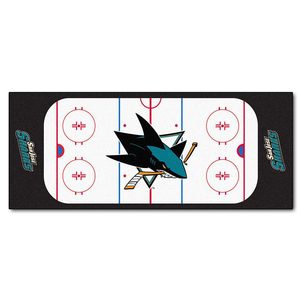 San Jose Sharks NHL Floor Runner (29.5x72)