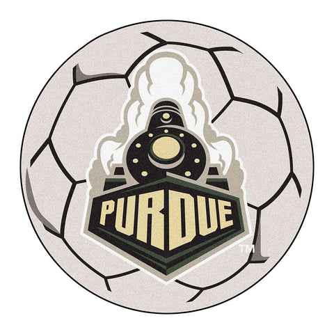 Purdue Boilermakers NCAA Soccer Ball Round Floor Mat (29)