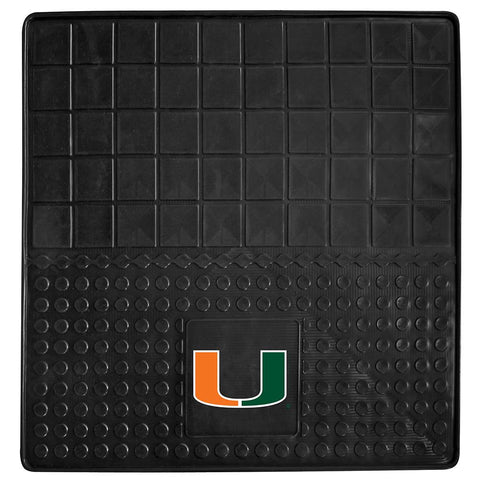 Miami Hurricanes NCAA Vinyl Cargo Mat (31x31)