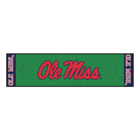 Mississippi Rebels NCAA Putting Green Runner (18x72)