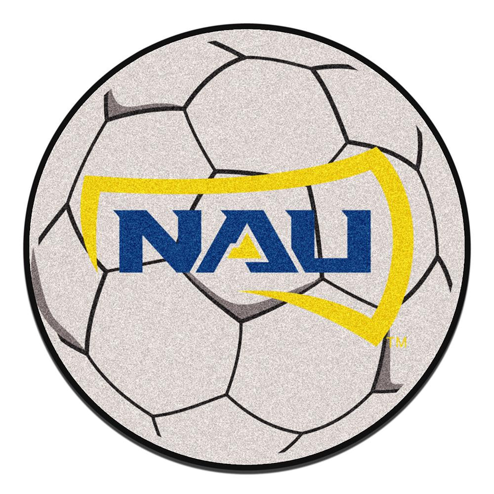 Northern Arizona Lumberjacks NCAA Soccer Ball Round Floor Mat (29)