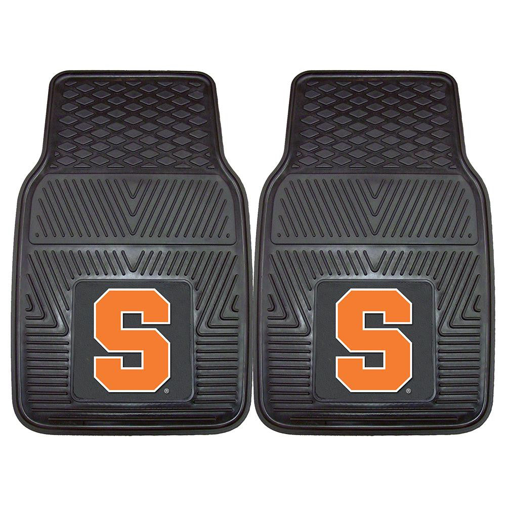 Syracuse Orangemen NCAA Heavy Duty 2-Piece Vinyl Car Mats (18x27)