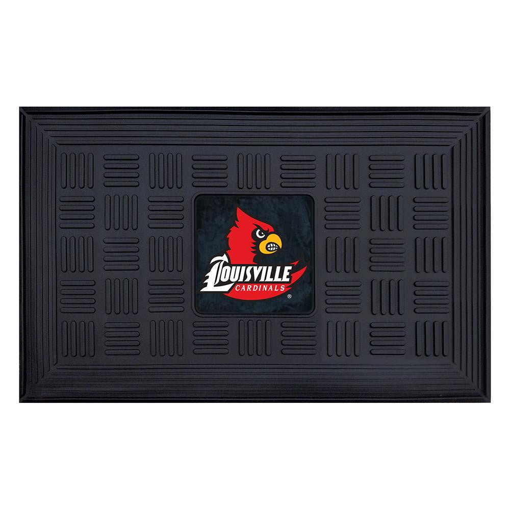 Louisville Cardinals NCAA Vinyl Doormat (19x30)