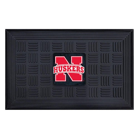 Nebraska Cornhuskers NCAA Vinyl Doormat (19x30)