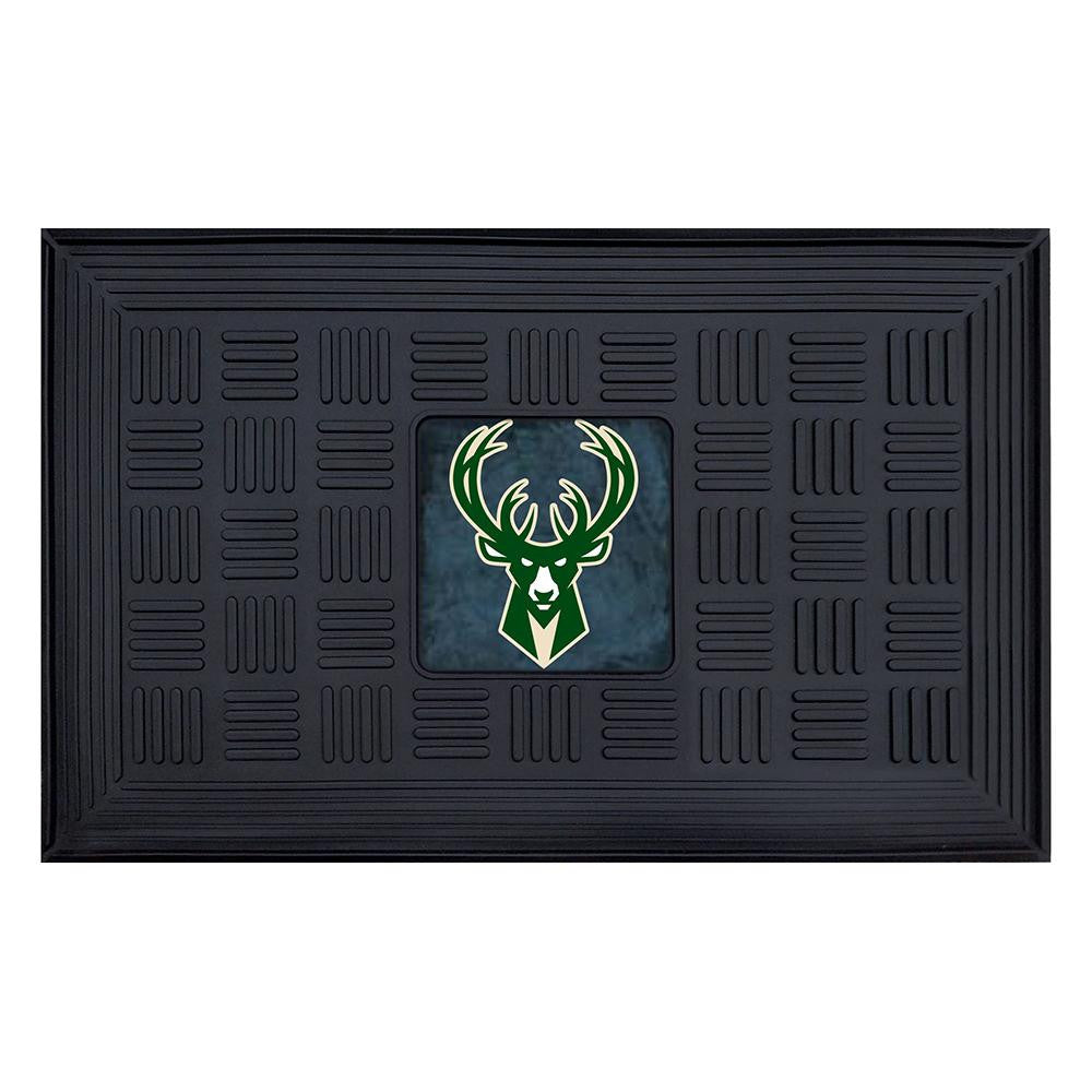 Milwaukee Bucks NBA Vinyl Doormat (19x30)