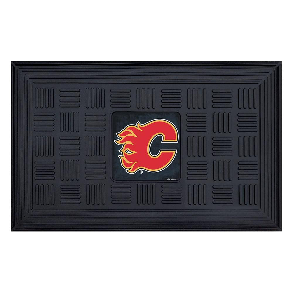 Calgary Flames NHL Vinyl Doormat (19x30)