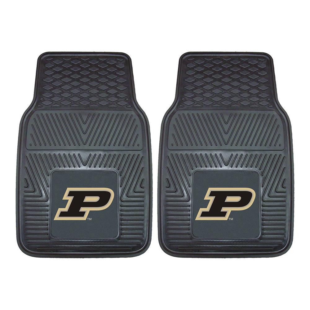 Purdue Boilermakers NCAA Heavy Duty 2-Piece Vinyl Car Mats (18x27)