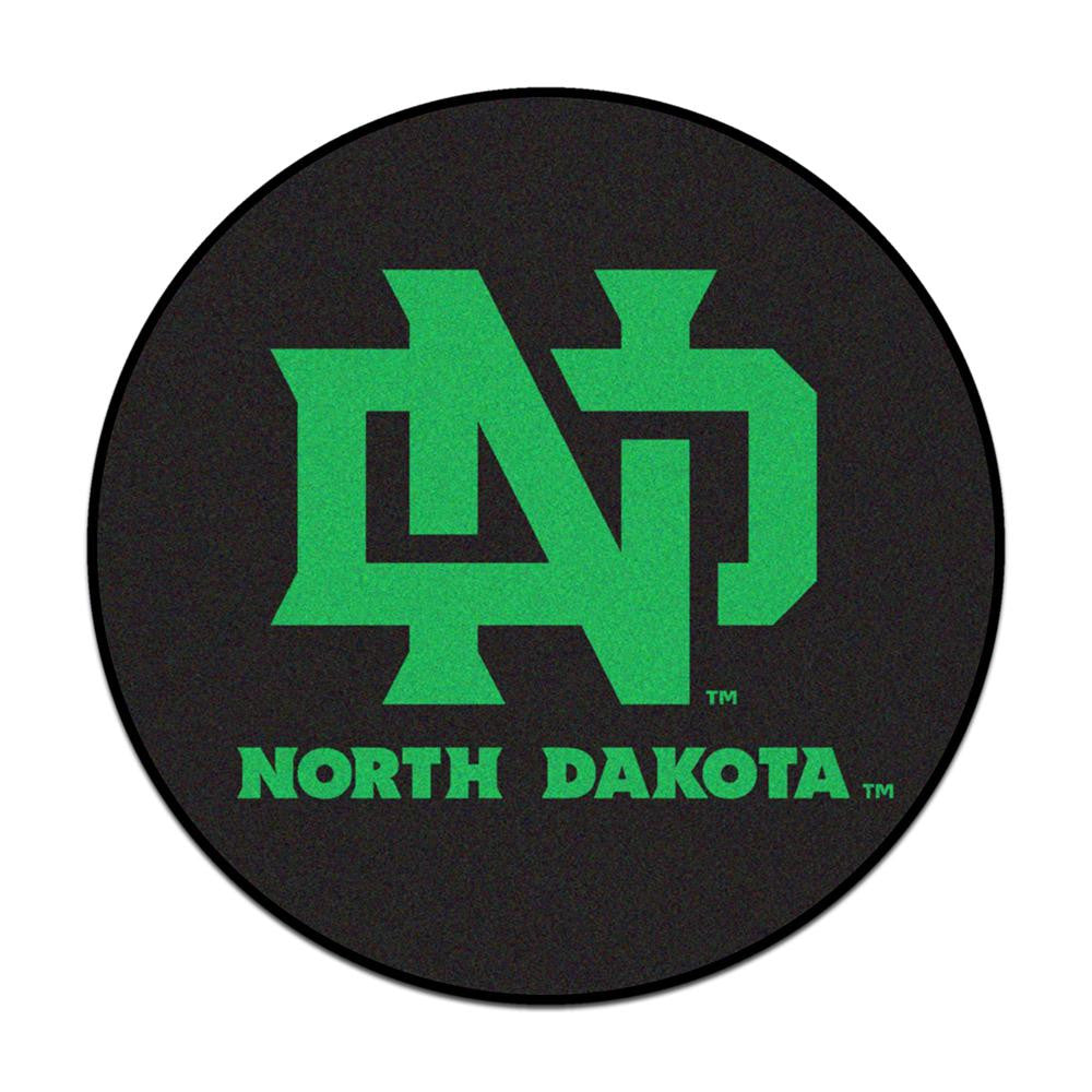North Dakota Fighting Sioux NCAA Puck Mat (29 diameter)