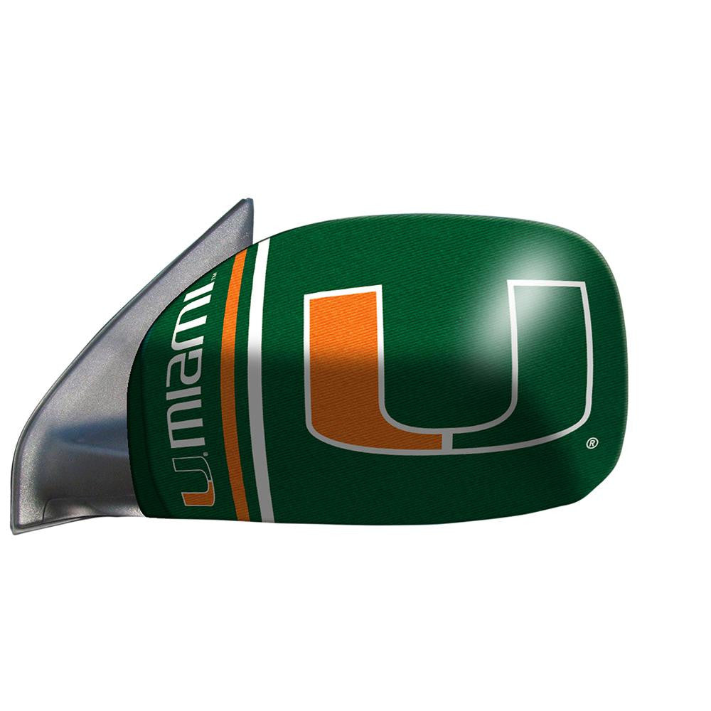 Miami Hurricanes NCAA Mirror Cover (Small)