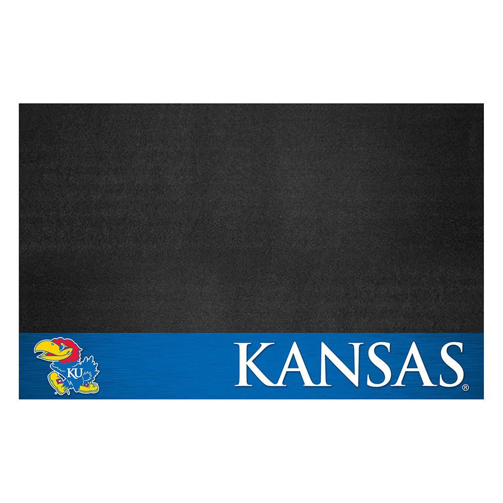 Kansas Jayhawks NCAA Vinyl Grill Mat