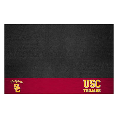 USC Trojans NCAA Vinyl Grill Mat