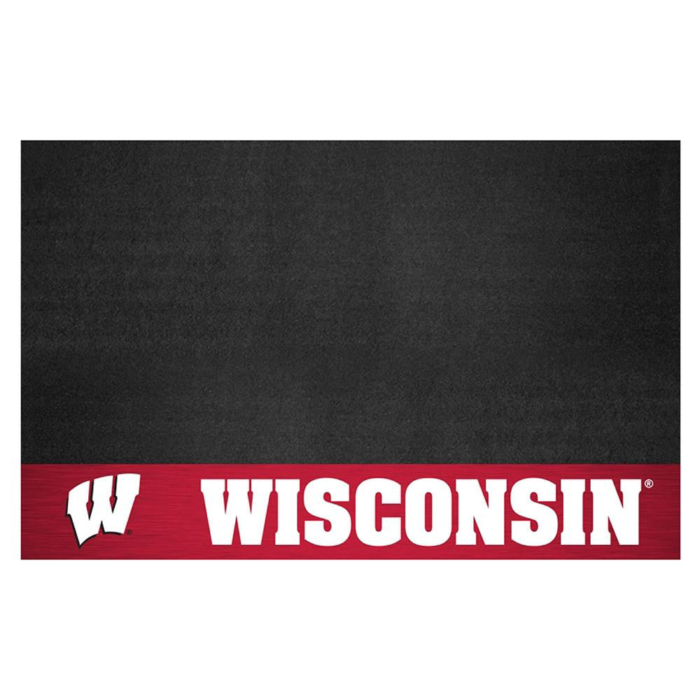 Wisconsin Badgers NCAA Vinyl Grill Mat