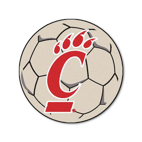 Cincinnati Bearcats NCAA Soccer Ball Round Floor Mat (29)