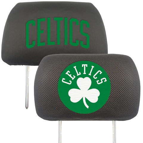Boston Celtics NBA Polyester Head Rest Cover (2 Pack)