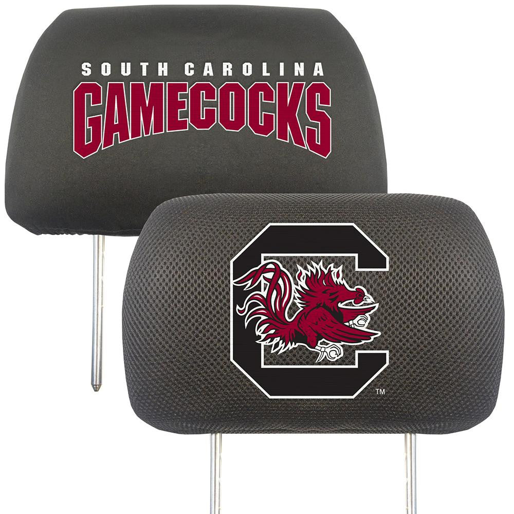 South Carolina Gamecocks NCAA Polyester Head Rest Cover (2 Pack)