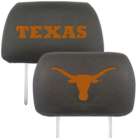 Texas Longhorns NCAA Polyester Head Rest Cover (2 Pack)