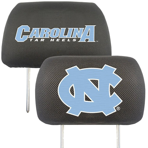 North Carolina Tar Heels NCAA Polyester Head Rest Cover (2 Pack)