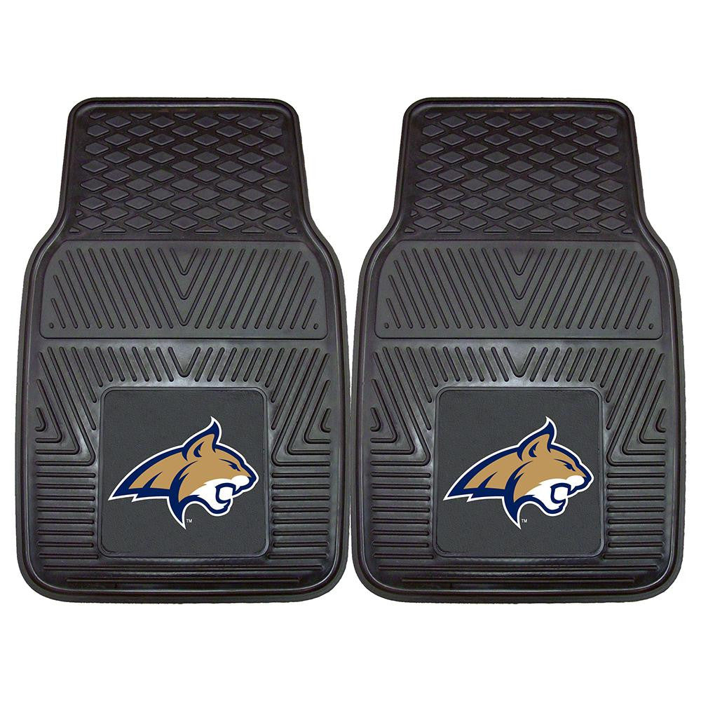 Montana State Bobcats NCAA Heavy Duty 2-Piece Vinyl Car Mats (18x27)