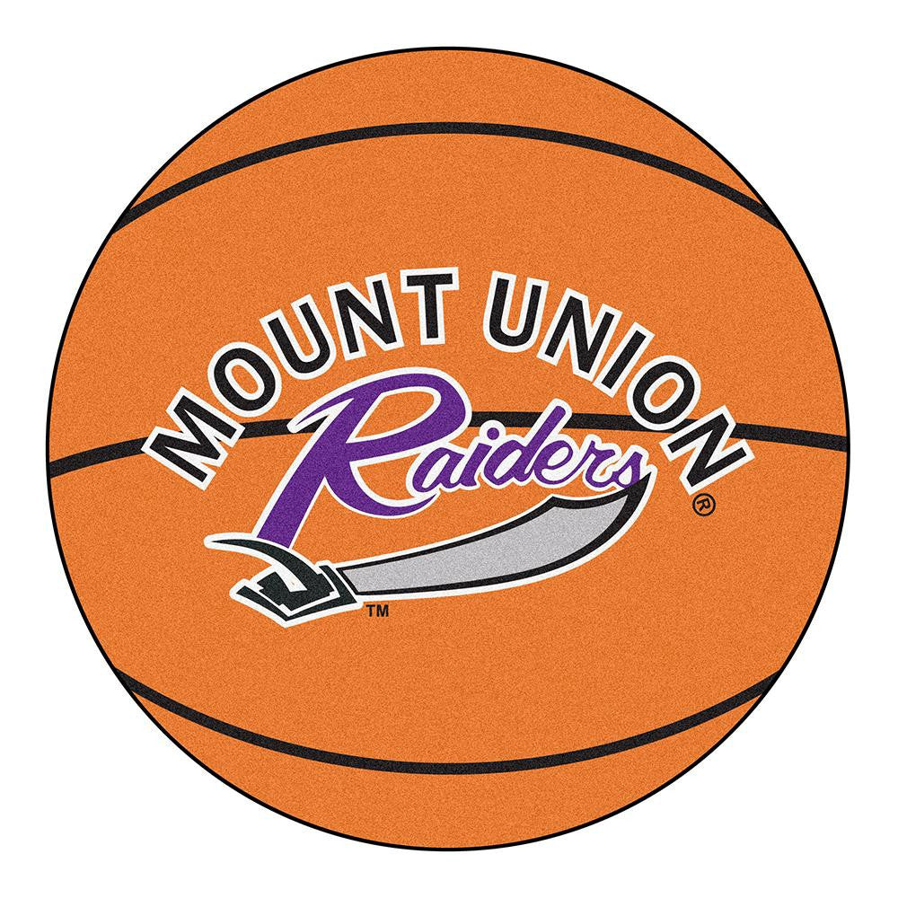 Mount Union Raiders NCAA Basketball Round Floor Mat (29)