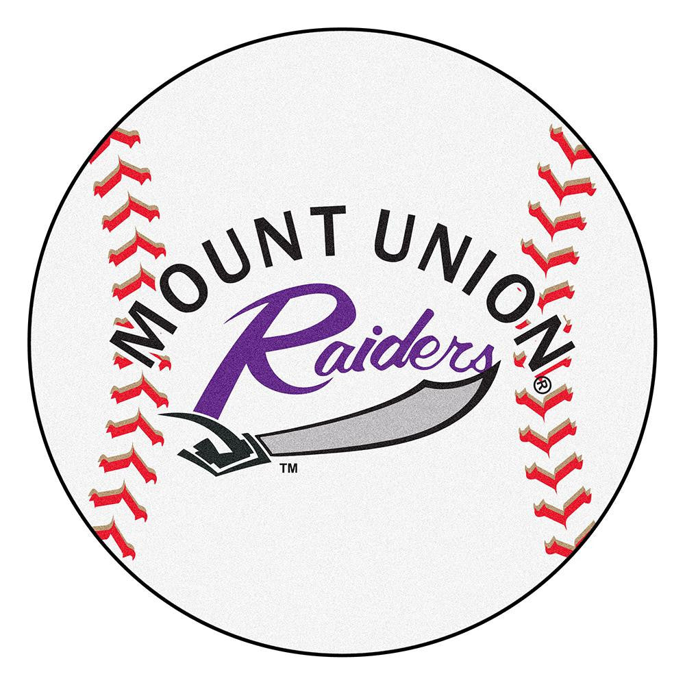 University of Mount Union NCAA Baseball Round Floor Mat (29)