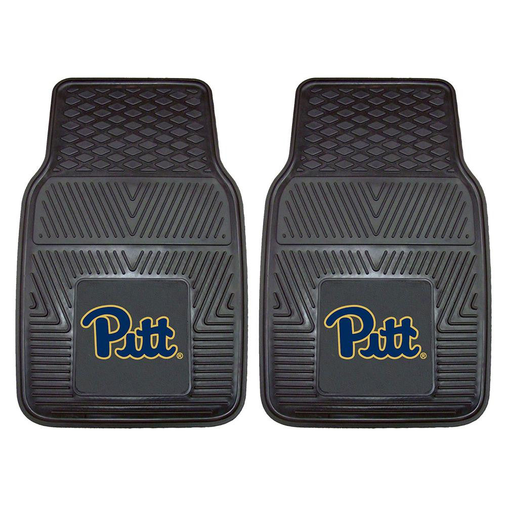 Pittsburgh Panthers NCAA Heavy Duty 2-Piece Vinyl Car Mats (18x27)