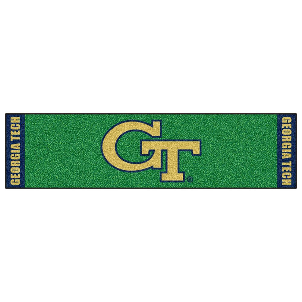 Georgia Tech Yellowjackets NCAA Putting Green Runner (18x72)