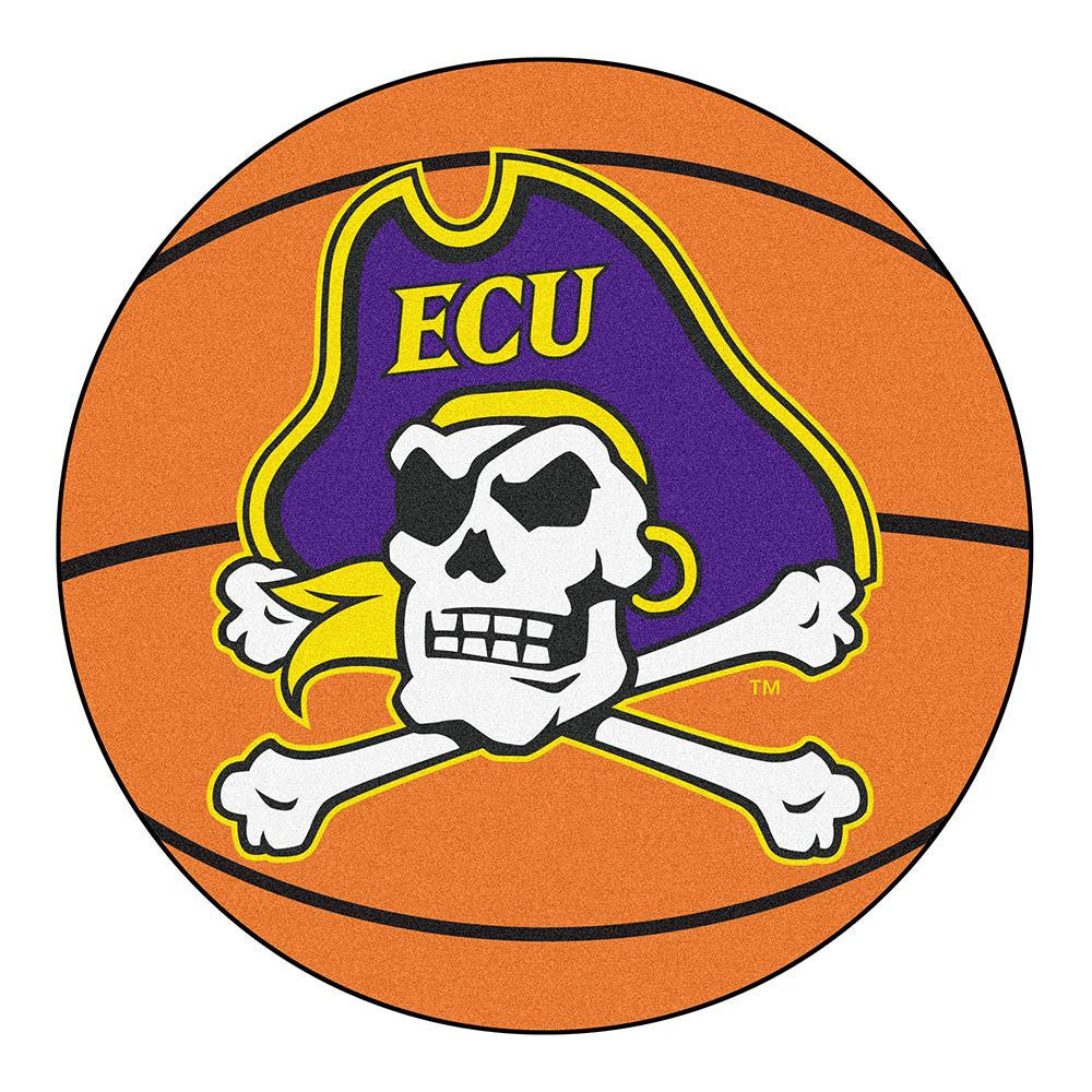 East Carolina Pirates NCAA Basketball Round Floor Mat (29)
