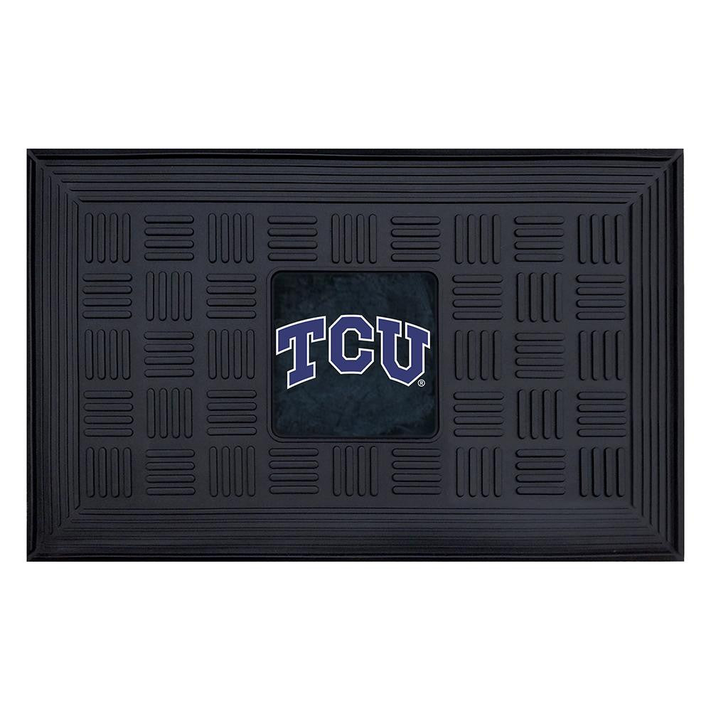 Texas Christian Horned Frogs NCAA Vinyl Doormat (19x30)