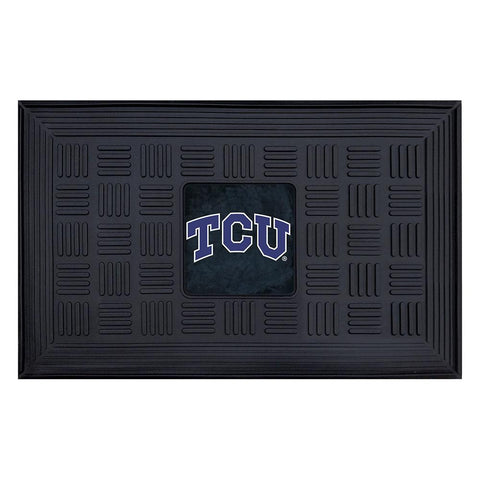 Texas Christian Horned Frogs NCAA Vinyl Doormat (19x30)