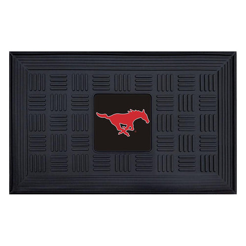 Southern Methodist Mustangs NCAA Vinyl Doormat (19x30)