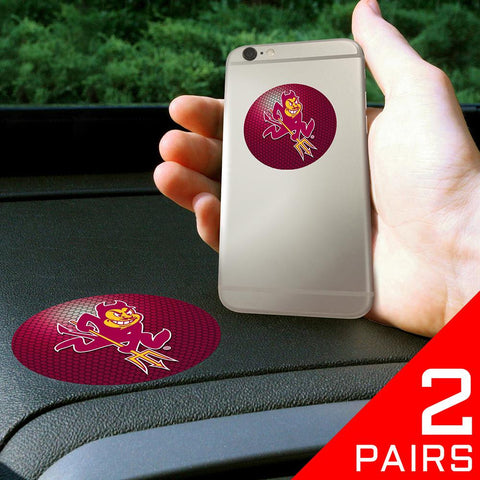 Arizona State Sun Devils NCAA Get a Grip Cell Phone Grip Accessory (2 Piece Set)