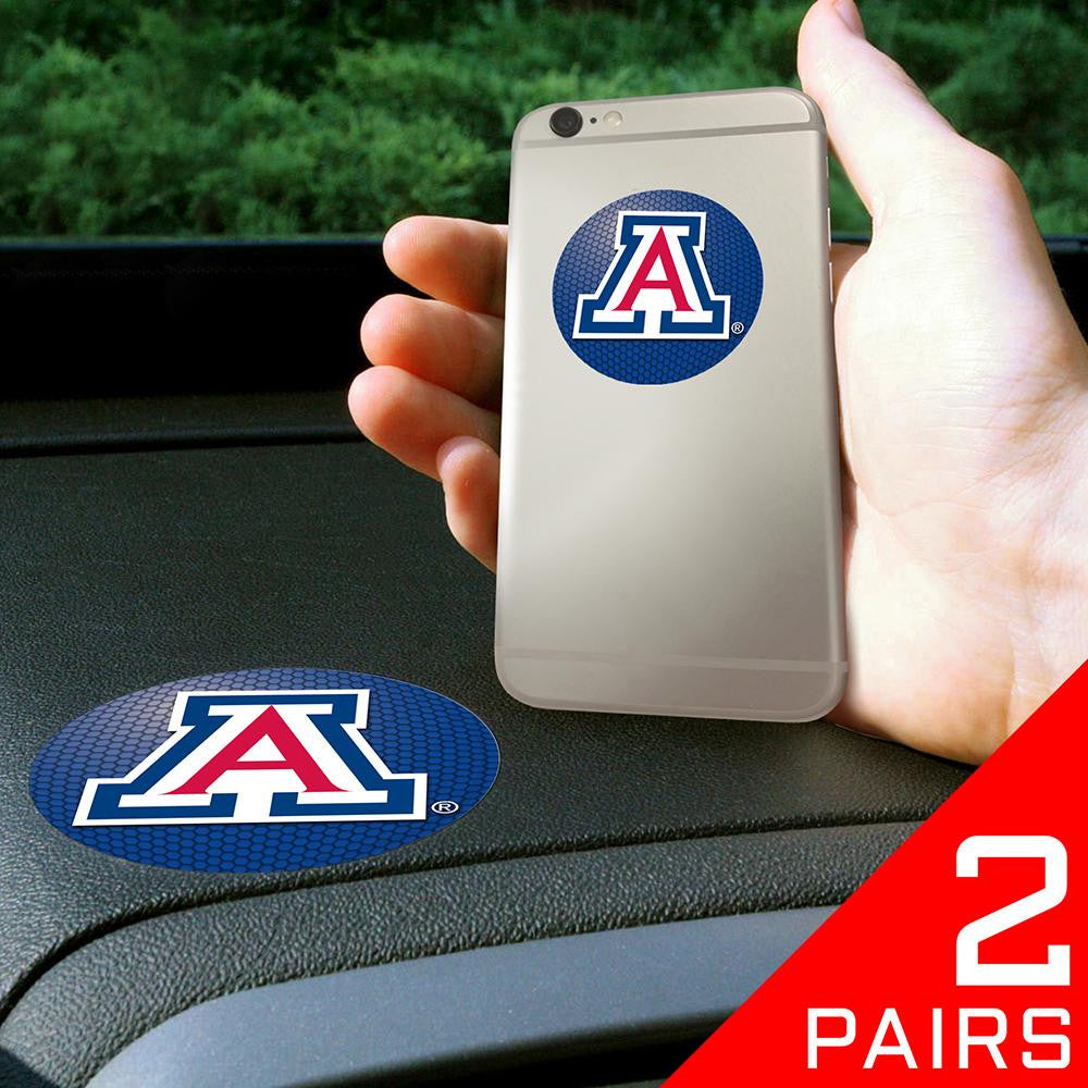 Arizona Wildcats NCAA Get a Grip Cell Phone Grip Accessory (2 Piece Set)