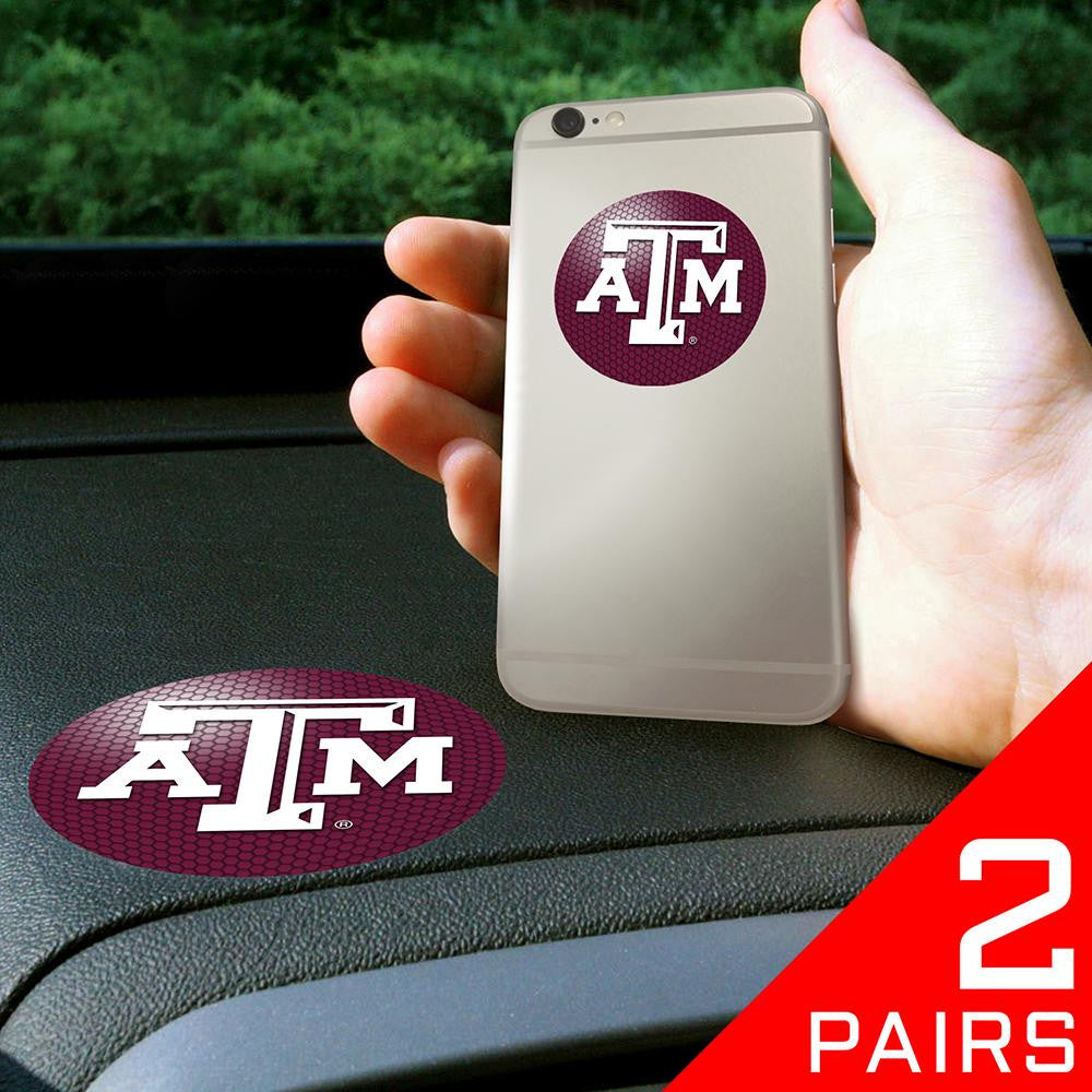 Texas A&M Aggies NCAA Get a Grip Cell Phone Grip Accessory (2 Piece Set)