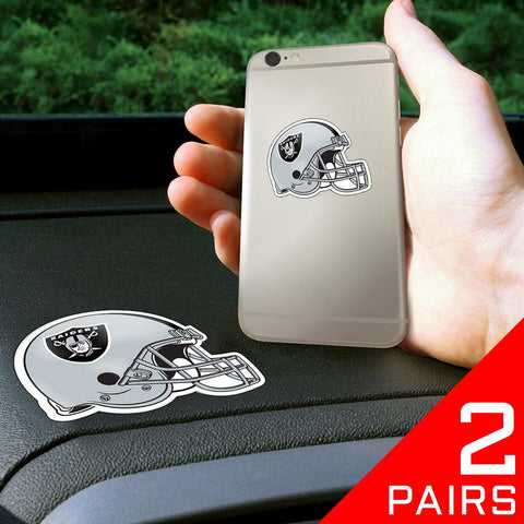 Oakland Raiders NFL Get a Grip Cell Phone Grip Accessory (2 Piece Set)