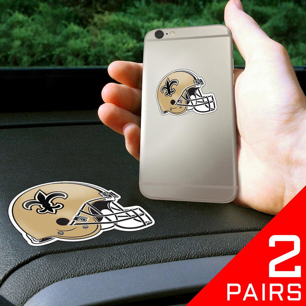 New Orleans Saints NFL Get a Grip Cell Phone Grip Accessory (2 Piece Set)