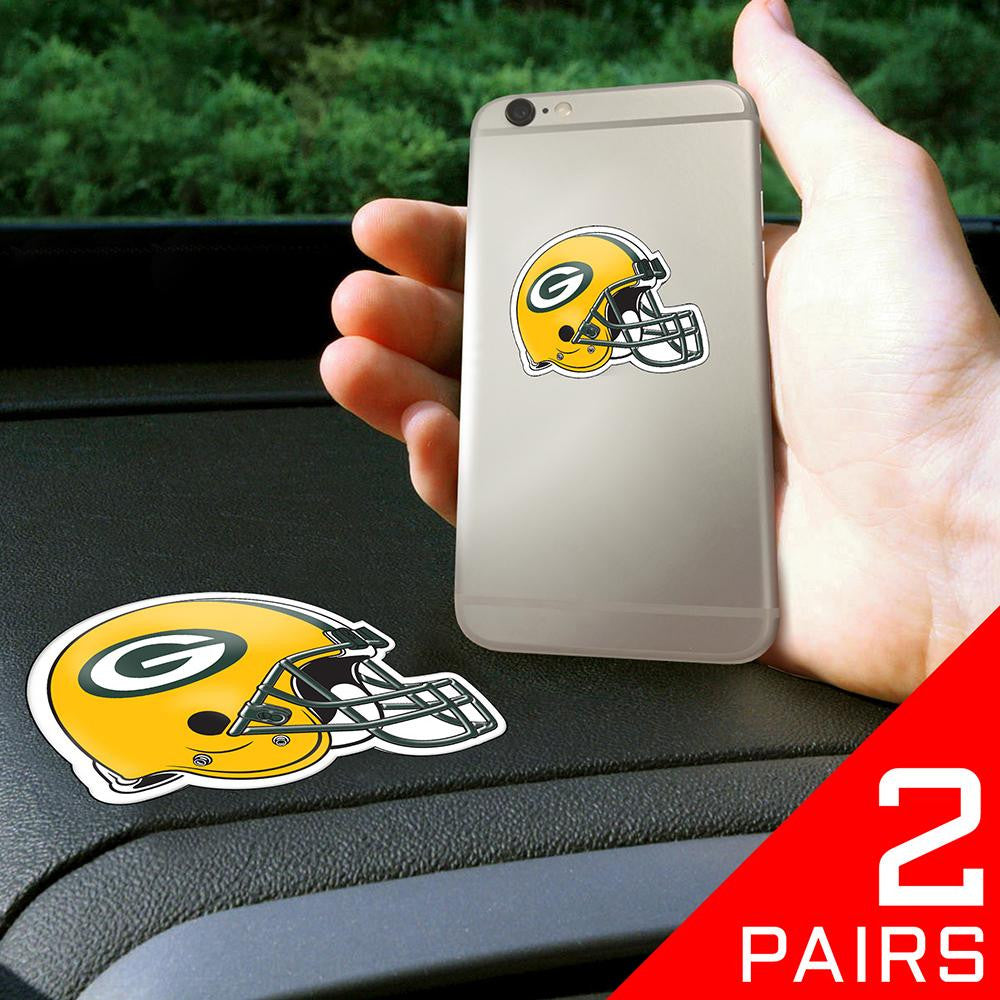 Green Bay Packers NFL Get a Grip Cell Phone Grip Accessory (2 Piece Set)