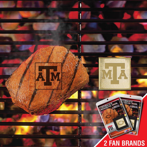Texas A&M Aggies NCAA Fan Brands Grill Logo(2 Pack)