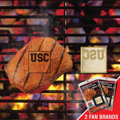 USC Trojans NCAA Fan Brands Grill Logo(2 Pack)